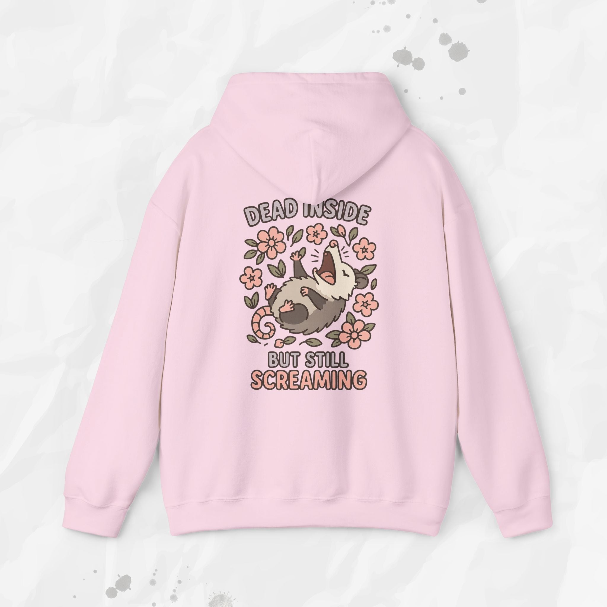 Dead Inside but Still Screaming – Hoodie