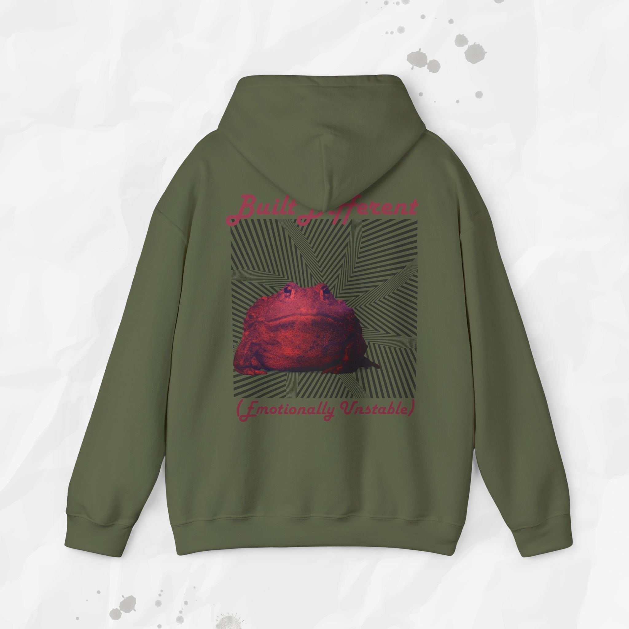 Built Different (Emotionally Unstable) – Hoodie