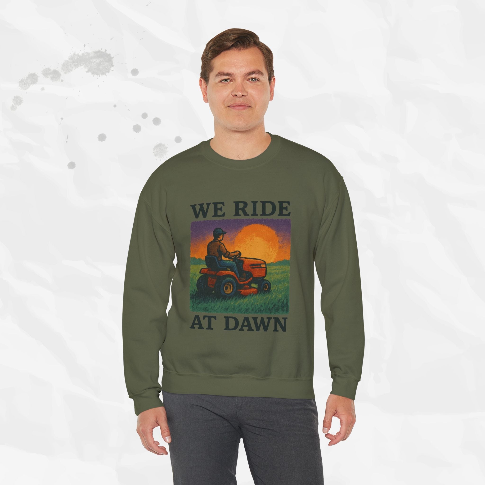 We Ride At Dawn - Crewneck Sweatshirt
