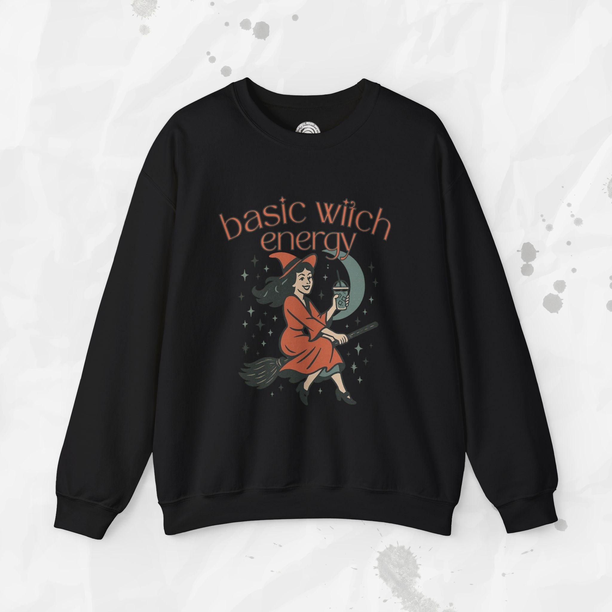 Basic Witch Energy - Crewneck Sweatshirt