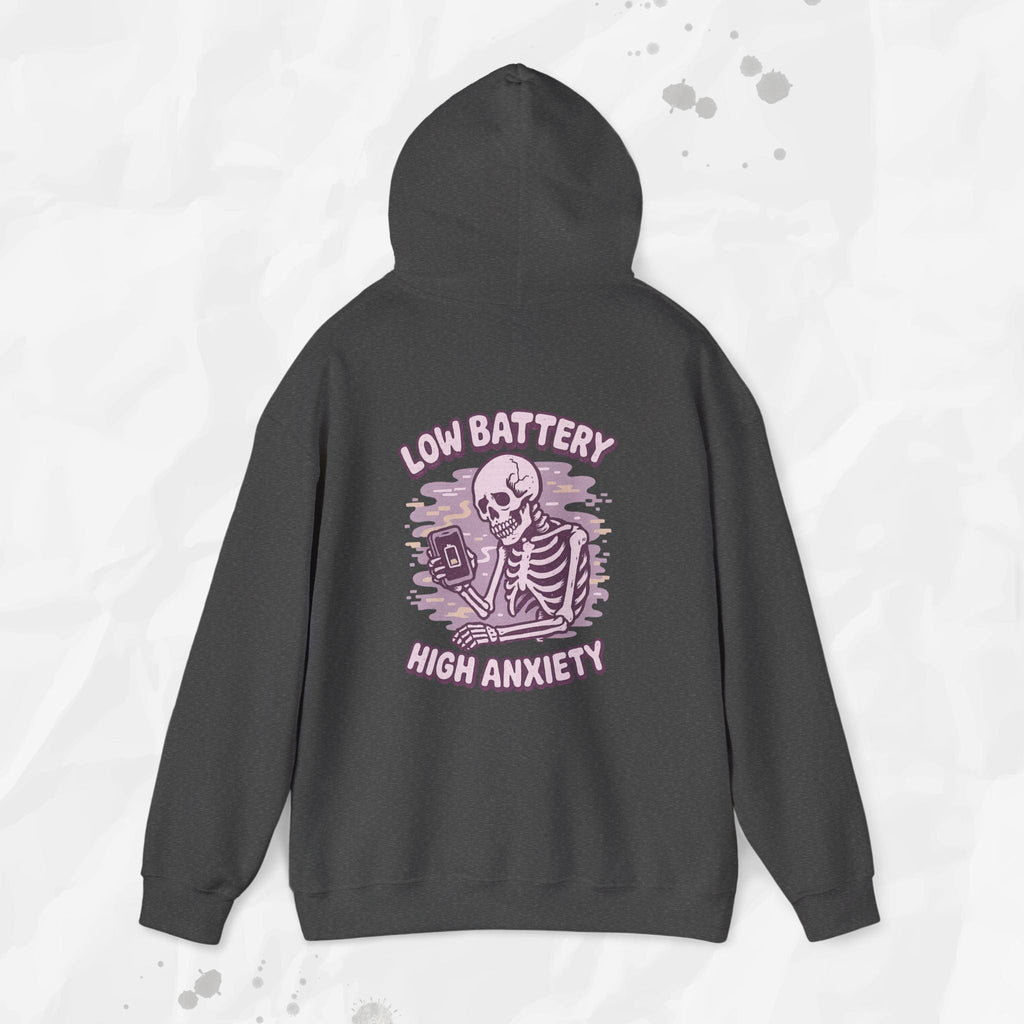 Low Battery, High Anxiety - Hoodie