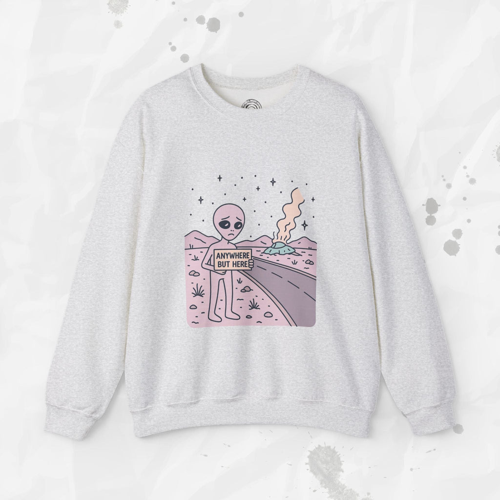 Anywhere But Here - Crewneck Sweatshirt