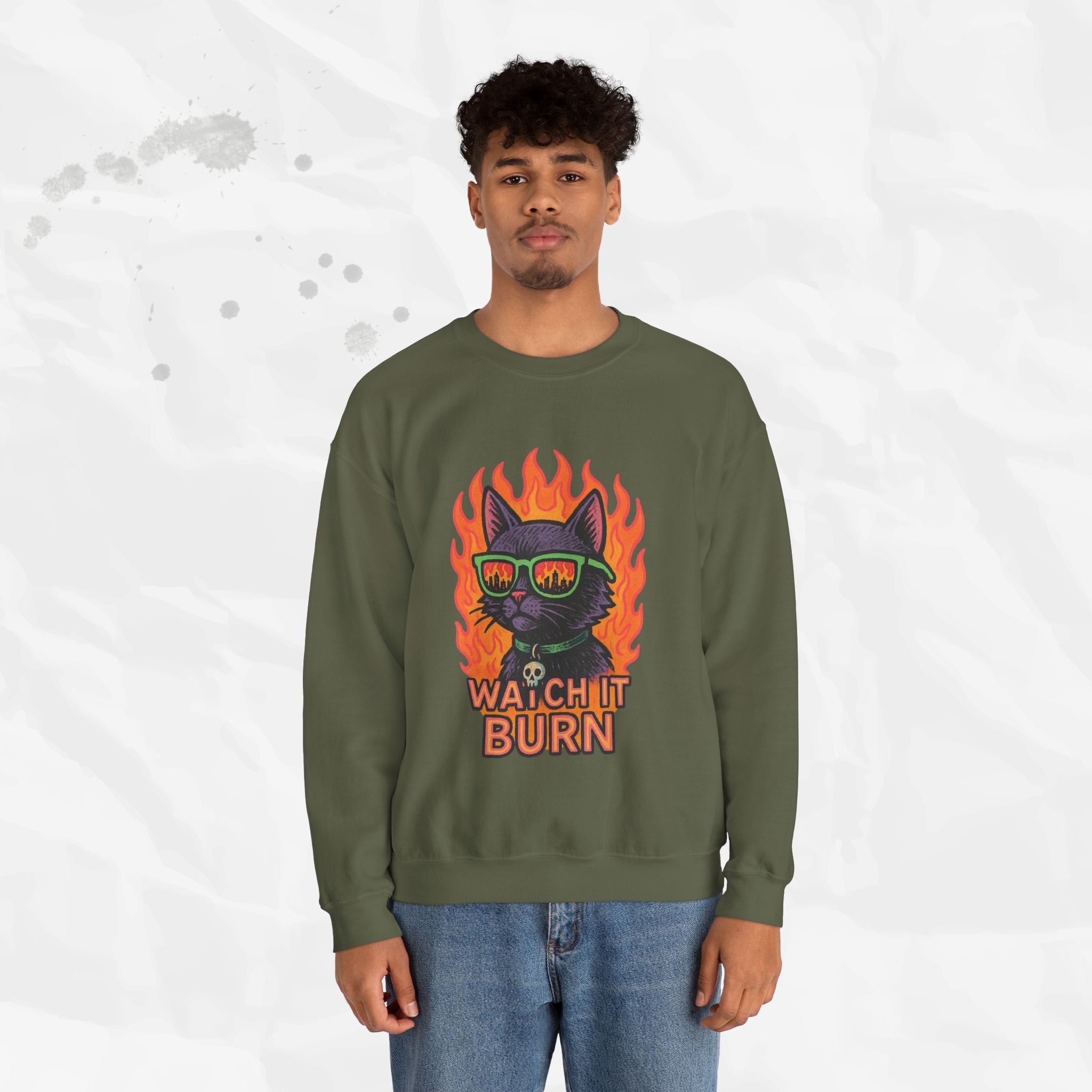 Watch It Burn - Crewneck Sweatshirt