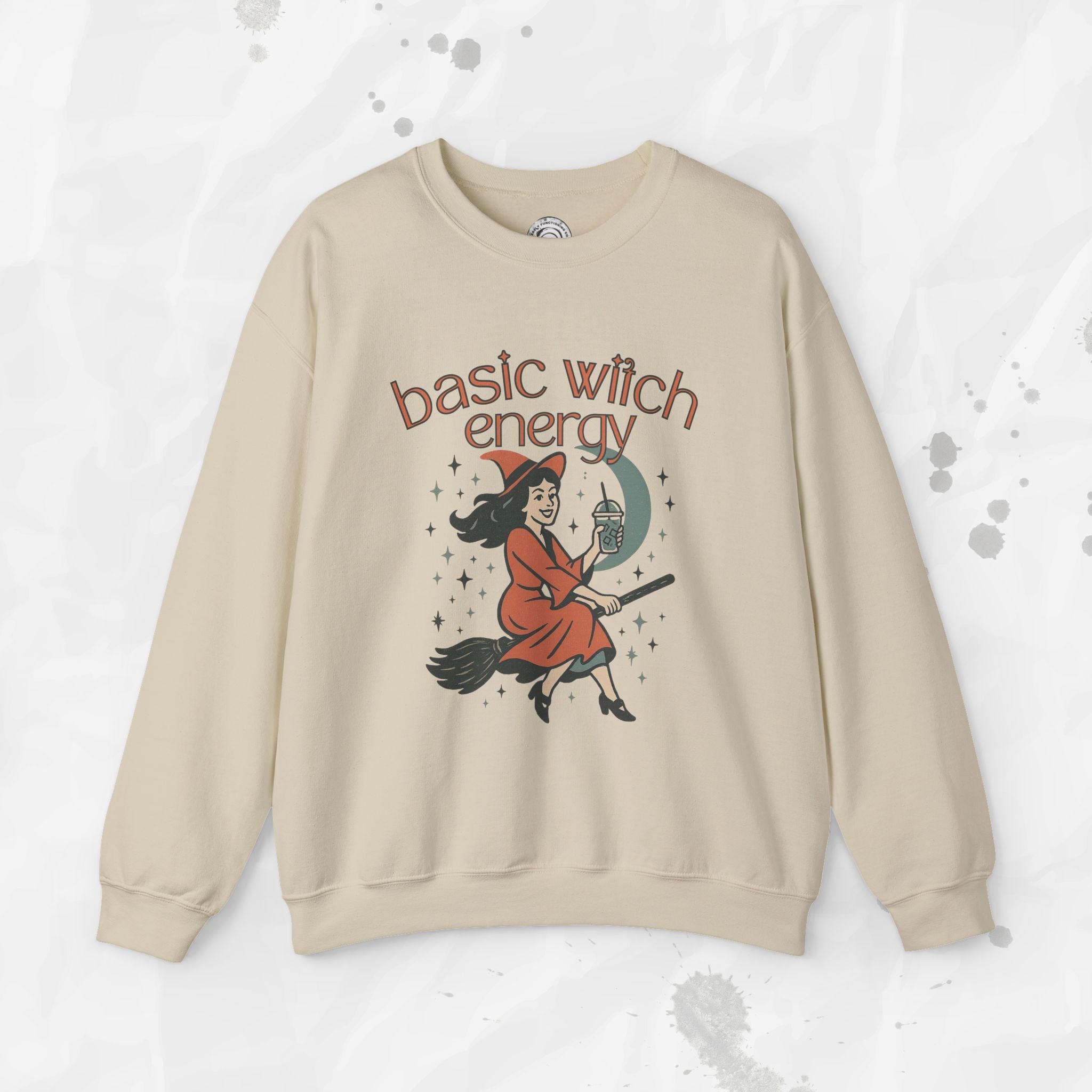 Basic Witch Energy - Crewneck Sweatshirt