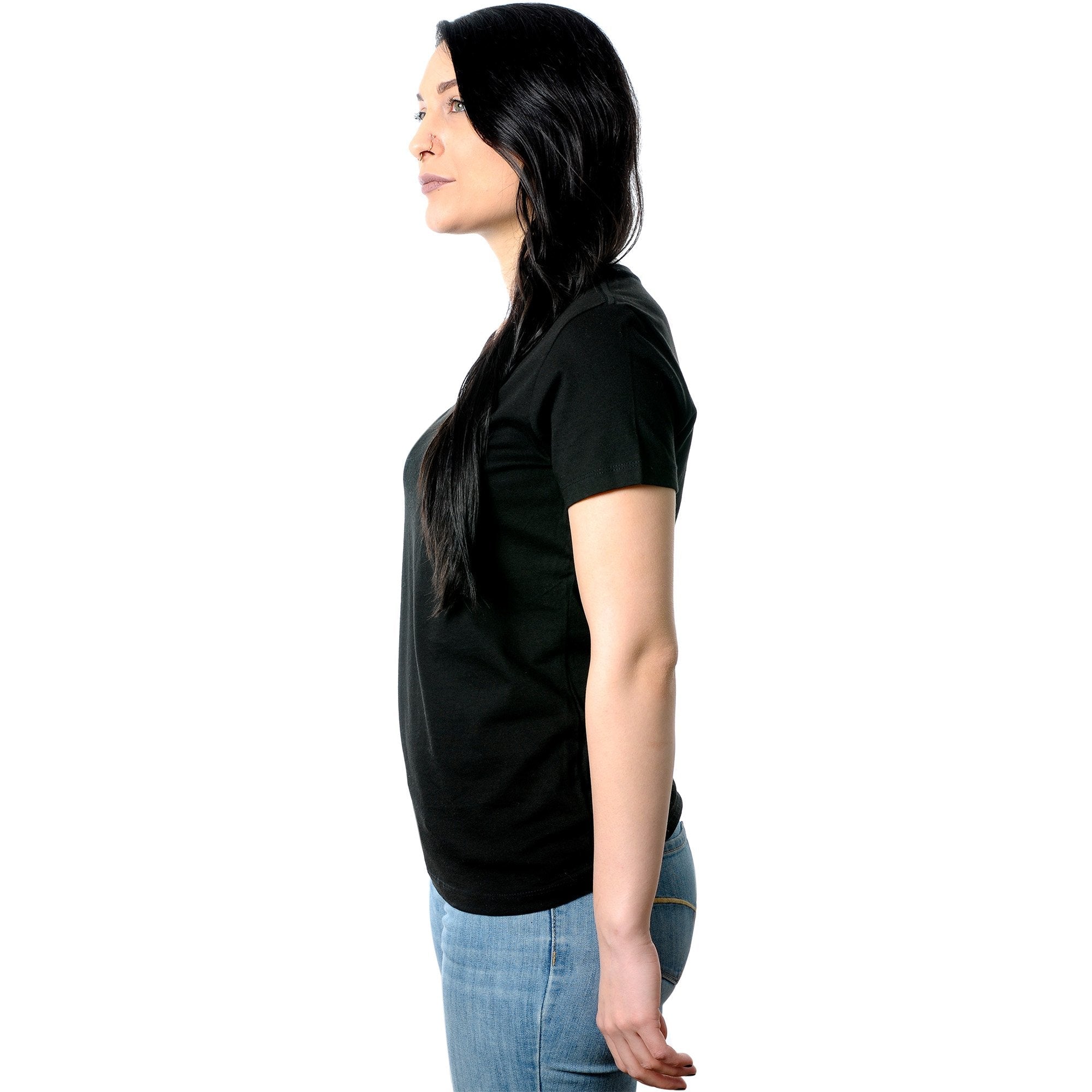 Pierced & Employed Tapered V-Neck Tee Shirt