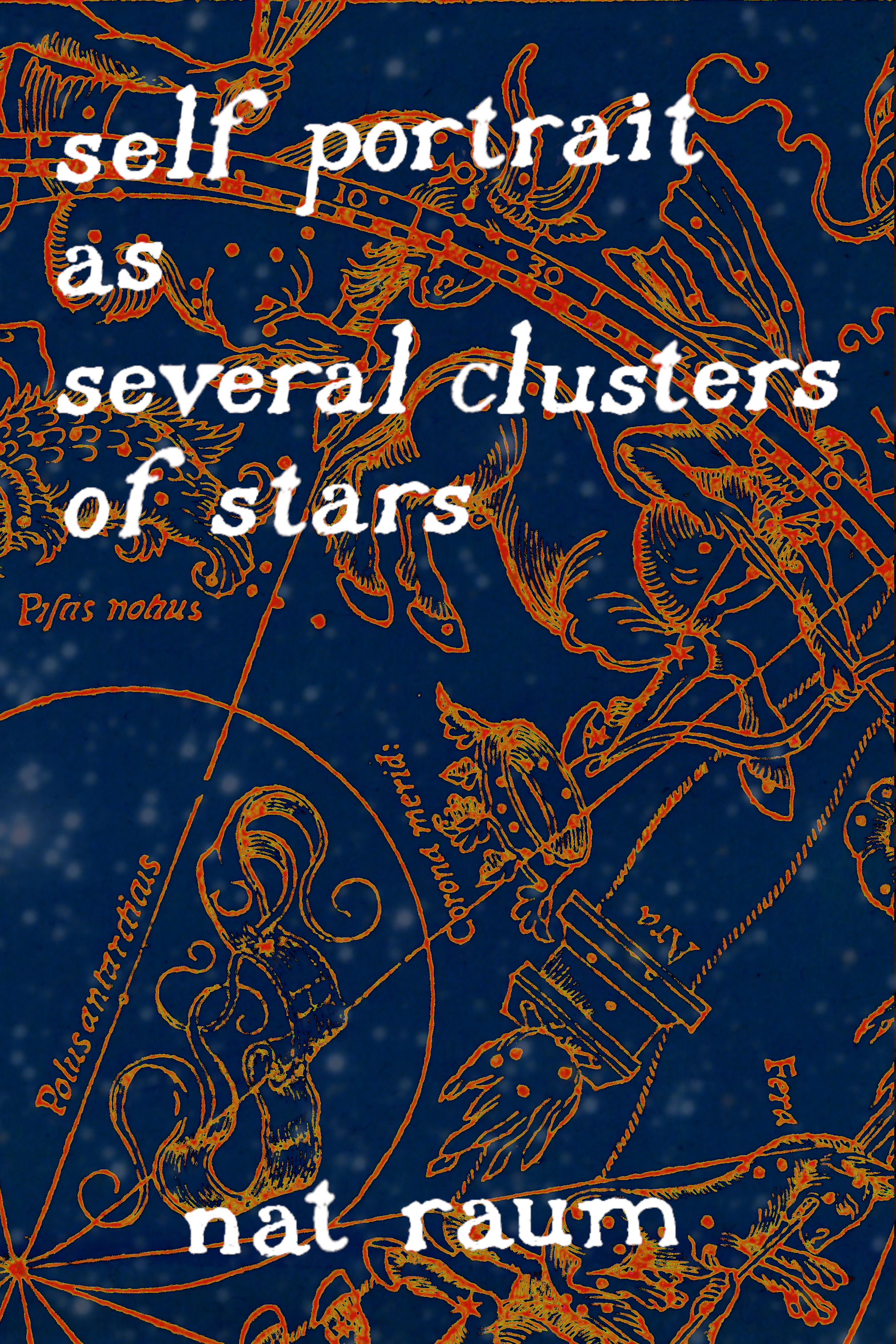 self portrait as several clusters of stars, by nat raum