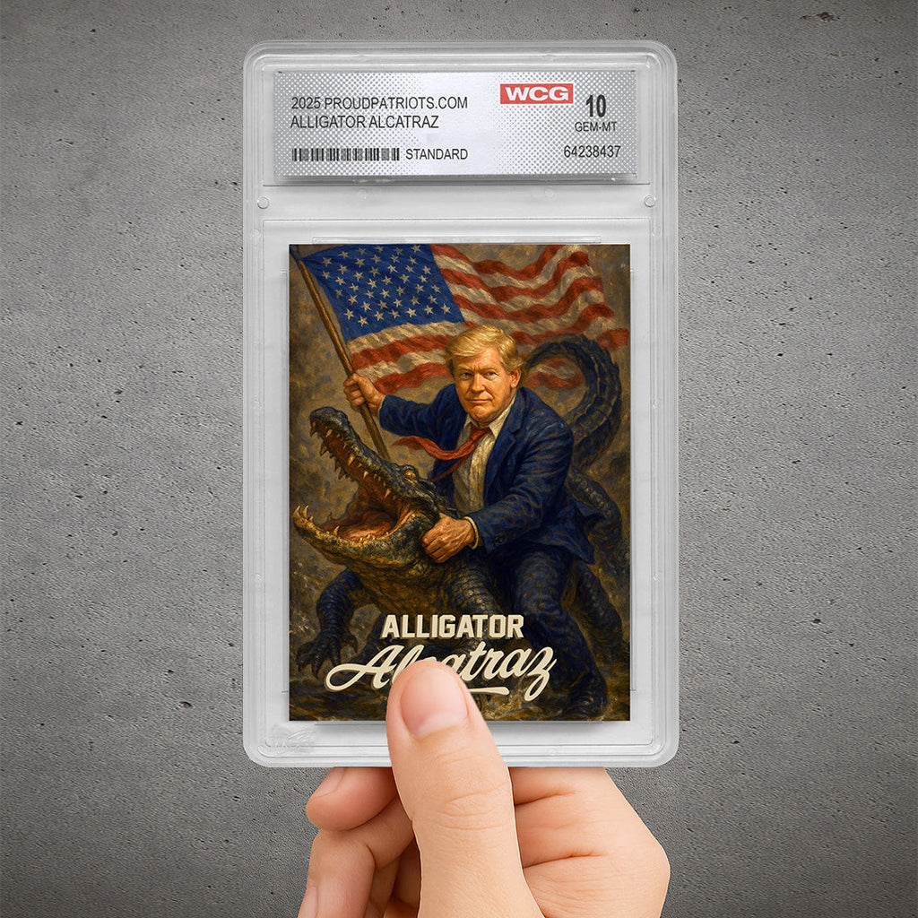 Alligator Alcatraz Collectible Trading Card (Professionally Graded GEM-MT 10)